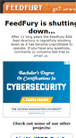 Mobile Screenshot of feedfury.com